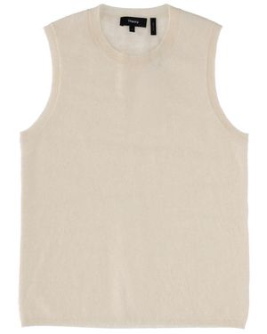 Theory Cashmere Top - Natural