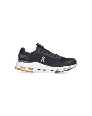 On Shoes Low-Profile Cushied Sole Sneakers - Blue
