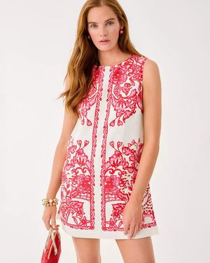 Lilly Pulitzer Sadie Shift Romper - Red