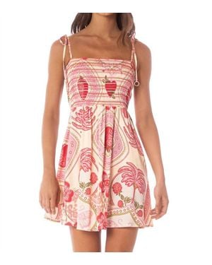 Maaji Astra Short Dress - Red