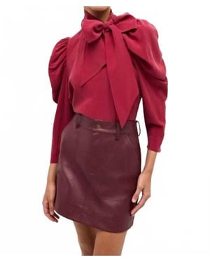 Marie Oliver Gabriella Blouse - Red