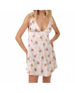 For Love & Lemons Sunrise Lily Mini Dress - White