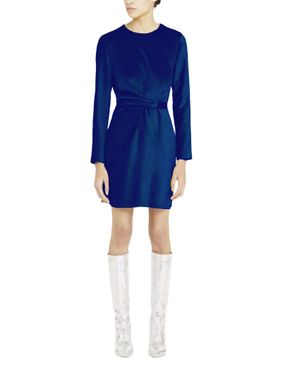 Tela Robina Dress - Blue