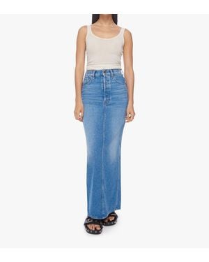 Mother Snacks The Candy Stick Skirt - Blue