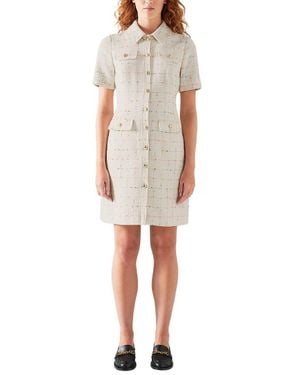 LK Bennett Bellmer Dress - Natural