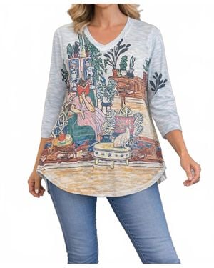 Inoa Book Lover Sweater - White