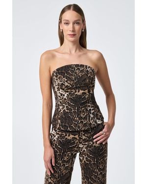 Trina Turk Juji Bustier - Black