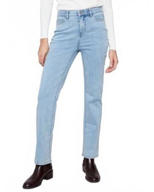 Charlie b Charlotte Straight Leg Jeans - Blue