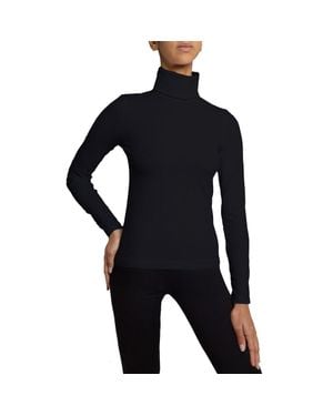 Wolford Turtleneck Top Long Sleeves - Black