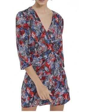 The Kooples Silk Mini Dress - Red