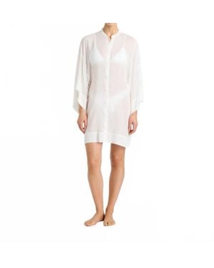 Bondi Born Cremona Kimono Sleeve Coverup - White