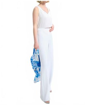 Joseph Ribkoff Wide-Leg Pants - Blue