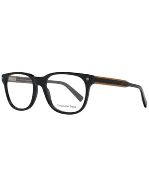 ZEGNA Rectangle Glasses - Black