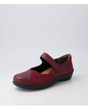 Ziera Ariel Xw Mary Jane Shoes - Red