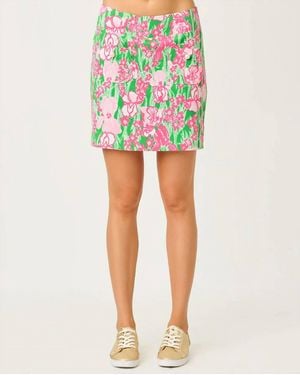 Lilly Pulitzer Monica Upf 50+ Pearl Skort - Green