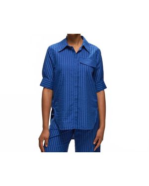 Baum und Pferdgarten Majken Textured Top - Blue