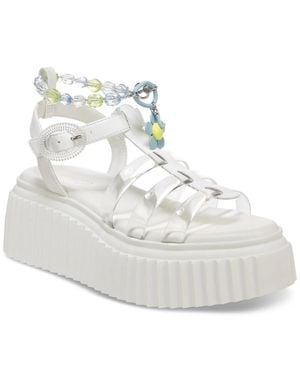 Sam Edelman Circus By Ester Sandals Us Bright Platform Zogg2778 - White