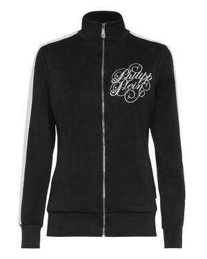 Philipp Plein Tracksuit Jacket Signature - Black