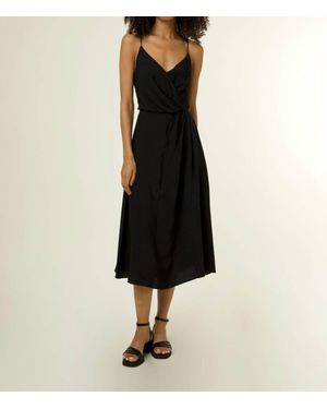 FRNCH Valia Midi Dress - Black