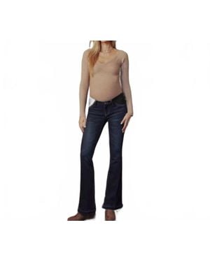 Kancan Maternity Bootcut Jeans - Black