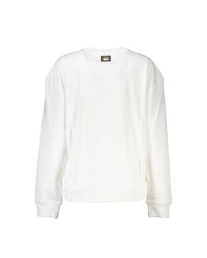 Roberto Cavalli Cotton Sweatshirt - White
