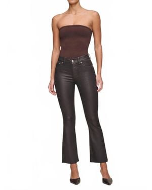 DL1961 Bridget Bootcut High Rise Instasculpt Crop Pants - Black