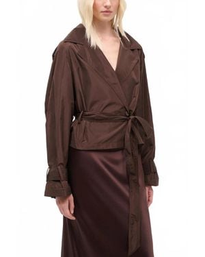 STAUD Vale Jacket - Brown