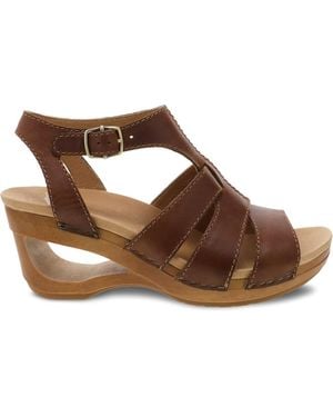 Dansko Trudy Wedge Sandal - Brown