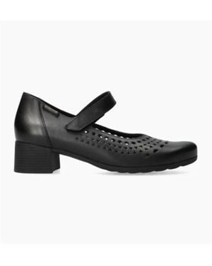 Mephisto Gilia Hand Made Mary Jane Pumps - Black