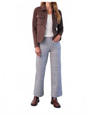Fdj Abby Plaid Pant - Multicolor
