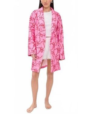 LoveShackFancy Indie Robe - Pink