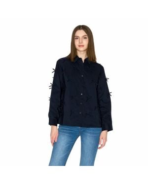 Joh Jerry Top With Ribbons - Blue