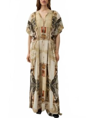 Rodebjer Kimberly Print Dress - Natural
