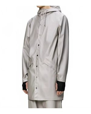 Rains Long Jacket - Gray