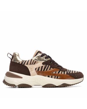 Refresh Casual Platform Sneakers - Brown