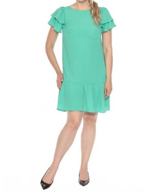 marina sirtis green dress Our Second Nature Light Green Curvy Shift Dress OSN main image 0