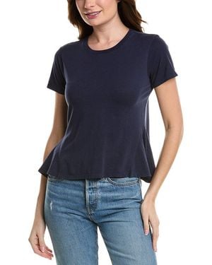 Project Social T Melody Peplum T-Shirt - Blue