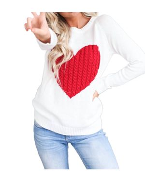 Yemak Luxe Love Sweater - White