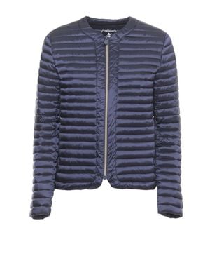 Save The Duck Carina Breathable Fabric Down Jacket - Blue