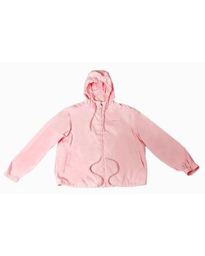 Bally 6301236 Petal Waterproof Hooded Raincoat - Pink