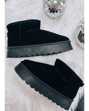 Dirty Laundry Yarroh Corduroy Mini Boot - Black