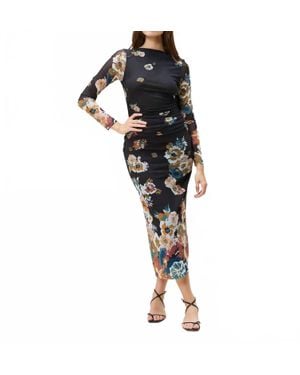 Cleobella Lura Mesh Midi Dress - Black