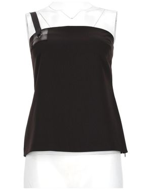 Paloma Wool Lali Asymmetrical Single Strap Top - Black