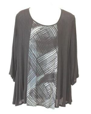 modee Rebecca Swing Tunic - Gray