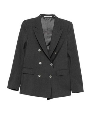 Tagliatore Double-Breasted Tailored Jacket - Black