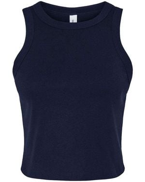 Bella Canvas Micro Rib Racer Tank - Blue