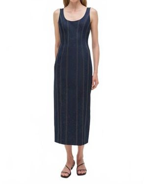 Jonathan Simkhai Hallie Midi Dress - Blue