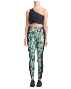 Natori Solstice Track Leggings - Blue