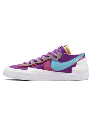 Nike Blazer Low Sacai Kaws Sneakers - Purple