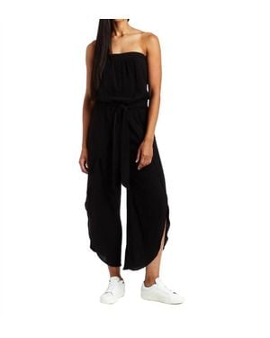 Drew Emerson Eden Gauze Jumpsuit - Black